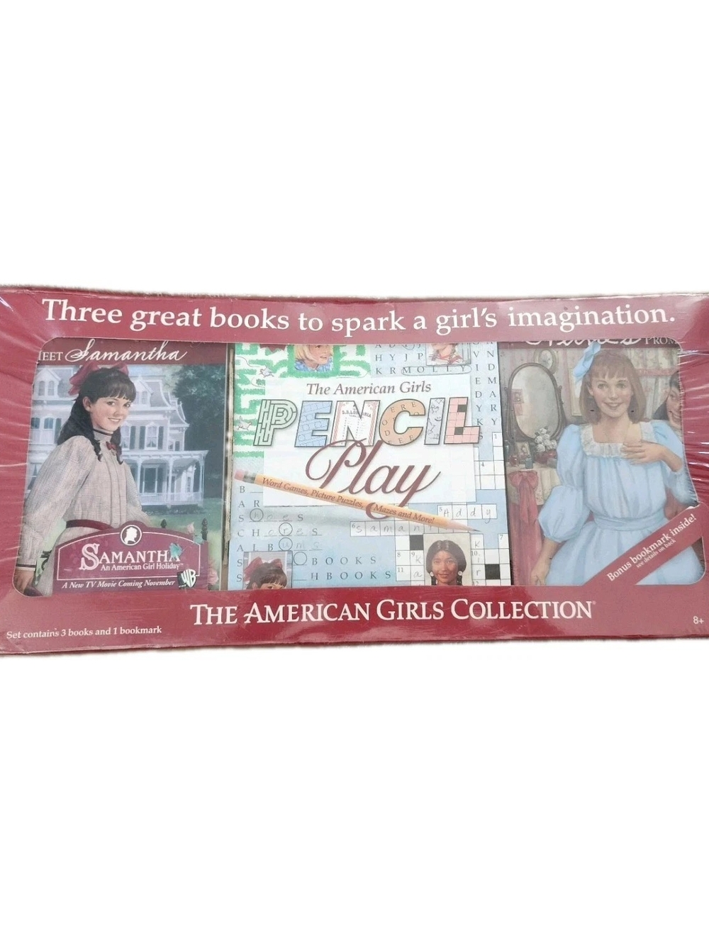 American Girl Doll Samantha- 3 Book Set Plus 1 Bookmark New